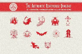 Renthouse - Vintage Display Font