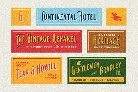 Renthouse - Vintage Display Font