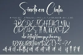 Sinetron Cinta font