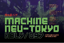 KARIXBY - Futuristic Cyberpunk Display Font