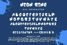 Neon Ring - Graffiti Display Font