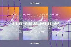 Fussion - Tech Ligature font