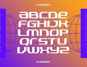 Fussion - Tech Ligature font