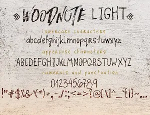 Woodnote Font Duo