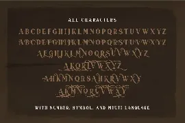 Duarose - Vintage Font (Rough & Stamp)