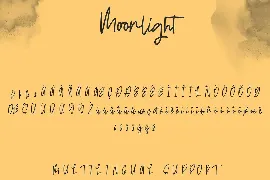 Moonlight | Casual Monoline Font