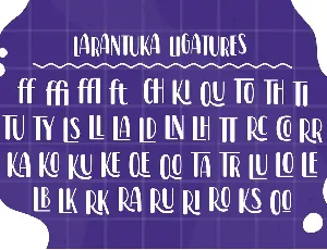 Larantuka - Playful Typeface font