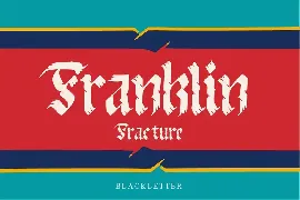 Franklin Fracture Blackletter font