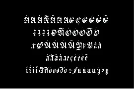 Franklin Fracture Blackletter font