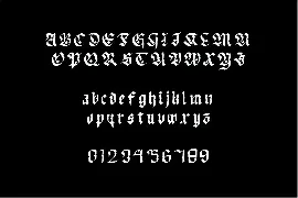 Franklin Fracture Blackletter font