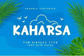 Kaharsa Fun Display Font