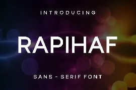 Rapihaf Font