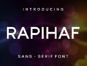 Rapihaf Font