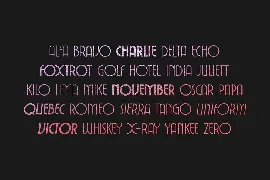 Clapotena font