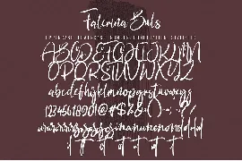 Falerina Buls font