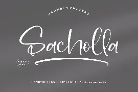 Sacholla Handwritten Script Font