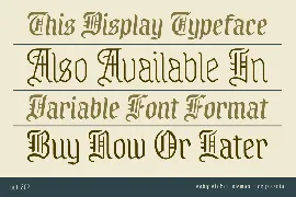 AMR Royal Grande font