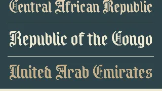 AMR Royal Grande font