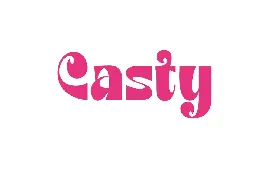 Casty - Groovy Font