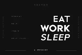 Vector | A Logo Sans Typeface font