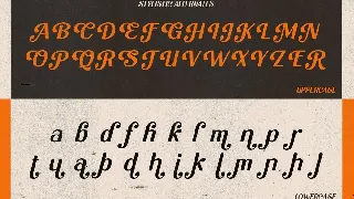 Riblate - Vintage Casual Fonts