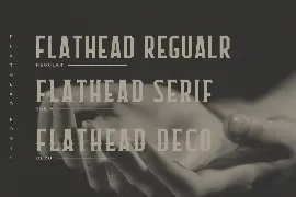 Flathead Typeface|Vintage Font