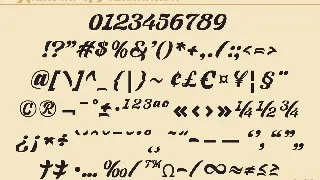 Rushbold font