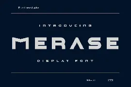 Merase Font