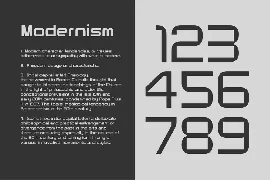 Modernhead Typeface|Modern Font