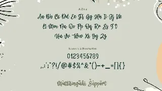 Wishline - Cute Script Font