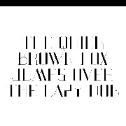 EX01 font