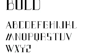 EX01 font