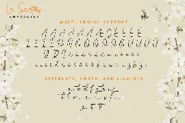 Le Santos Handwriting Font