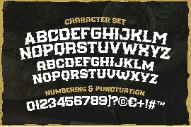 Barlock - Strong Display Font