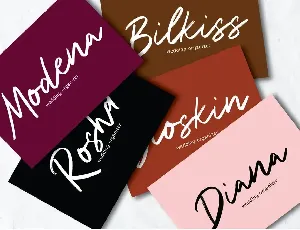 Romasha - Casual Signature Brush font