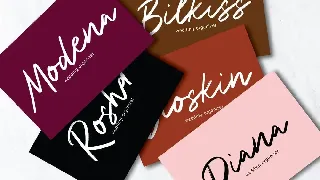 Romasha - Casual Signature Brush font