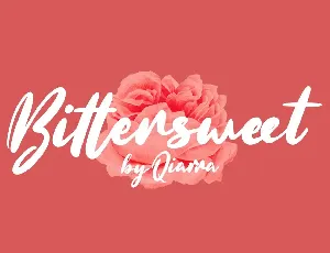 Bitters Script Font