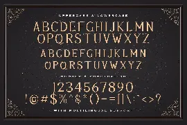 Avins Bake - Decorative Serif Font