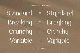 Aruna - Modern Display Font