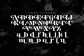 Avestrage - Display Stencil Serif font