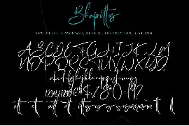 Bhapittos font