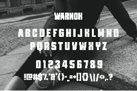 Warnok - Masculine Sans Serif font