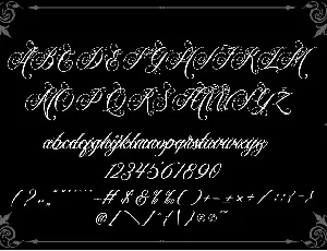 Black Majestic font