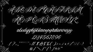 Black Majestic font