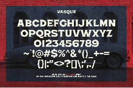 Vasque - Vintage Display Fonts