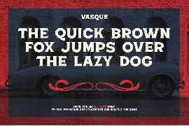 Vasque - Vintage Display Fonts