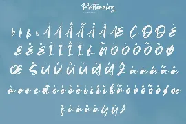 Patterning | Modern Calligraphy Font