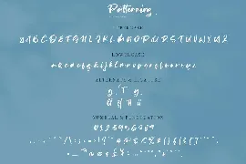 Patterning | Modern Calligraphy Font