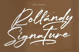 Mendojan Browning Signature Font