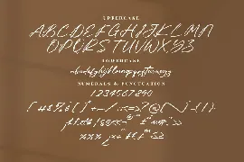 Mendojan Browning Signature Font